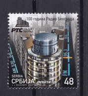 SERBIA 2024,100 YEARS O RADIO BELGRADE,MNH - Serbie