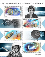 Guinea, Republic 2023 Vostok 6, Mint NH, Transport - Space Exploration - Andere & Zonder Classificatie