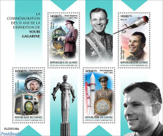 Guinea, Republic 2023 Yuri Gagarin, Mint NH, Transport - Space Exploration - Sonstige & Ohne Zuordnung