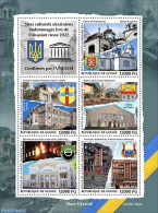 Guinea, Republic 2023 Ukrainian Cultural Sites, Mint NH, History - Militarism - Unesco - Art - Architects - Militares