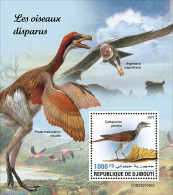 Djibouti 2023 Extinct Birds, Mint NH, Nature - Birds - Prehistoric Animals - Vor- U. Frühgeschichte