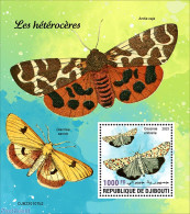 Djibouti 2023 Moths, Mint NH, Nature - Insects - Dschibuti (1977-...)