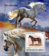 Djibouti 2023 Horses, Mint NH, Nature - Horses - Gibuti (1977-...)