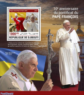 Djibouti 2023 Pope Francis, Mint NH, Religion - Pope - Popes