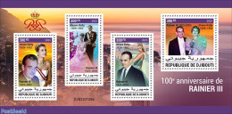 Djibouti 2023 100th Anniversary Of Rainier III, Mint NH, Performance Art - Movie Stars - Schauspieler