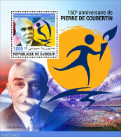 Djibouti 2023 Pierre De Coubertin, Mint NH, Sport - Olympic Games - Gibuti (1977-...)