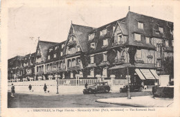 14-DEAUVILLE LA PLAGE FLEURIE-N°5170-C/0221 - Deauville