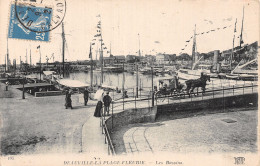 14-DEAUVILLE LA PLAGE FLEURIE-N°5170-C/0217 - Deauville