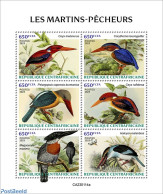 Central Africa 2023 Kingfishers, Mint NH, Nature - Birds - Kingfishers - República Centroafricana