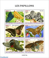 Central Africa 2023 Butterflies, Mint NH, Nature - Butterflies - Central African Republic