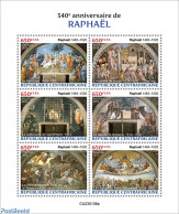 Central Africa 2023 Raphaël, Mint NH, Art - Paintings - Raphael - Centraal-Afrikaanse Republiek