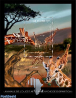 Guinea, Republic 2012 Giraffes, Mint NH, Nature - Giraffe - Andere & Zonder Classificatie