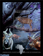 Guinea, Republic 2012 Endangered Animals Of West Africa, Mint NH, Nature - Animals (others & Mixed) - Autres & Non Classés