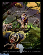 Guinea, Republic 2012 Endangered Animals Of West Africa, Mint NH, Nature - Monkeys - Other & Unclassified