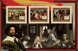 Guinea, Republic 2012 Great Spanish Masters, Mint NH, Art - Paintings - Other & Unclassified