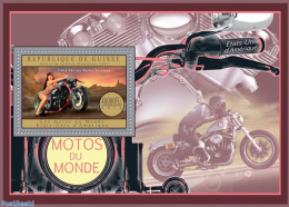 Guinea, Republic 2012 Motorcycles - USA, Mint NH, Transport - Motorcycles - Motorfietsen