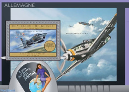 Guinea, Republic 2012 Planes Of Germany, Mint NH, Transport - Aircraft & Aviation - Aviones