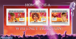 Guinea, Republic 2012 Whitney Houston, Mint NH, Performance Art - Popular Music - Musik