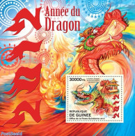 Guinea, Republic 2012 Year Of The Dragon, Mint NH, Nature - Animals (others & Mixed) - Sonstige & Ohne Zuordnung