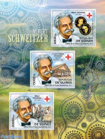 Guinea, Republic 2012 Albert Schweitzer, Mint NH, Health - Red Cross - Rode Kruis