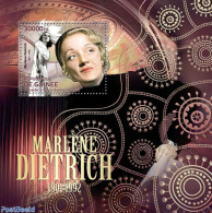 Guinea, Republic 2012 Marlene Dietrich, Mint NH, Performance Art - Movie Stars - Schauspieler