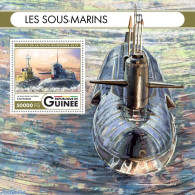 Guinea, Republic 2016 Submarines, Mint NH, Transport - Ships And Boats - Ships