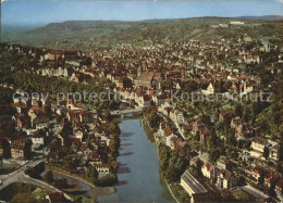 72066401 Tuebingen Blick Auf Neckar Und Schloss Fliegeraufnahme Tuebingen - Tübingen