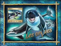 Guinea, Republic 2016 Orcas, Mint NH, Nature - Sea Mammals - Sonstige & Ohne Zuordnung