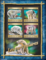 Guinea, Republic 2016 Polar Bears, Mint NH, Nature - Bears - Autres & Non Classés