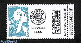 France 2024 Definitive, Service Plus 1v+tab, Mint NH - Unused Stamps