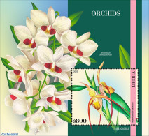 Liberia 2023 Orchids, Mint NH, Nature - Flowers & Plants - Orchids - Autres & Non Classés