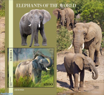 Liberia 2023 Elephants, Mint NH, Nature - Elephants - Otros & Sin Clasificación
