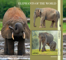 Liberia 2023 Elephants, Mint NH, Nature - Elephants - Otros & Sin Clasificación