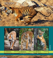 Liberia 2023 Tigers, Mint NH, Nature - Cat Family - Otros & Sin Clasificación