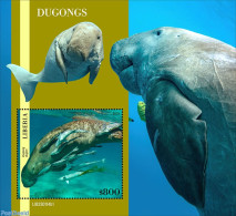 Liberia 2023 Dugongs, Mint NH, Nature - Sea Mammals - Otros & Sin Clasificación