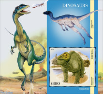 Liberia 2023 Dinosaurs, Mint NH, Nature - Prehistoric Animals - Prehistorics