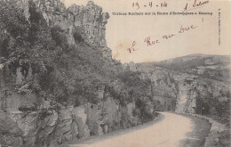 12-CURIEUX ROCHERS SUR LA ROUTE D ENTRAYGUES A ESTAING-N°5171-C/0093 - Sonstige & Ohne Zuordnung