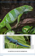 Guinea, Republic 2023 Endangered Reptiles, Mint NH, Nature - Reptiles - Other & Unclassified