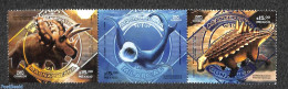 Mexico 2023 Dinosaurs 3v [::], Mint NH, Nature - Prehistoric Animals - Vor- U. Frühgeschichte