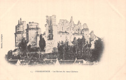 60-PIERREFONDS RUINES DU VIEUX CHÂTEAU-N°5172-E/0393 - Pierrefonds