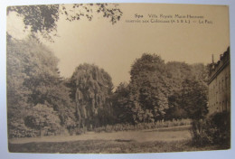 BELGIQUE - LIEGE - SPA - Villa Royale Marie-Henriette Réservée Aux Coloniaux - Le Parc - Spa