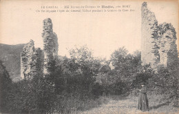 15-MADIC RUINES DU CHÂTEAU-N°5173-F/0009 - Andere & Zonder Classificatie