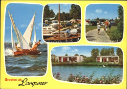 72065889 Langweer Segeln Hafen Camping Bungalow Langweer - Autres & Non Classés