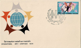 THAILAND 1978 Mi 896 INTERNATIONAL ANTI-APARTHEID YEAR FDC - Thailand