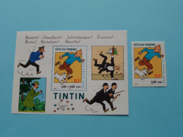 Petit Lot Fête Du Timbre TINTIN La Poste 2000 >> Voir SCANS Svp ( What You See Is What You Get ) ! - Ongebruikt