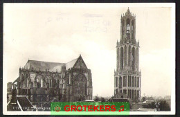 UTRECHT Domkerk Met Domtoren 1931 - Utrecht