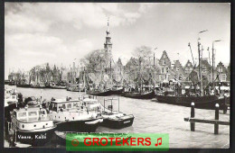 VEERE Kade Alle Vissersschepen Liggen Binnen  1959 - Veere