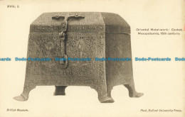 R638693 British Museum. Oriental Metal Work. Casket. Mesopotamia. 13 Th Century. - Monde