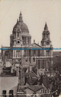 R638046 London. St. Paul From Ludgate Hill. Tuck. Silverette. Postcard 1809. 191 - Sonstige & Ohne Zuordnung