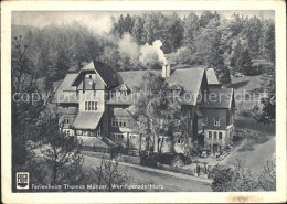 72064819 Wernigerode Harz Ferienheim Thomas Muenzer Kupfertiefdruck Wernigerode - Wernigerode